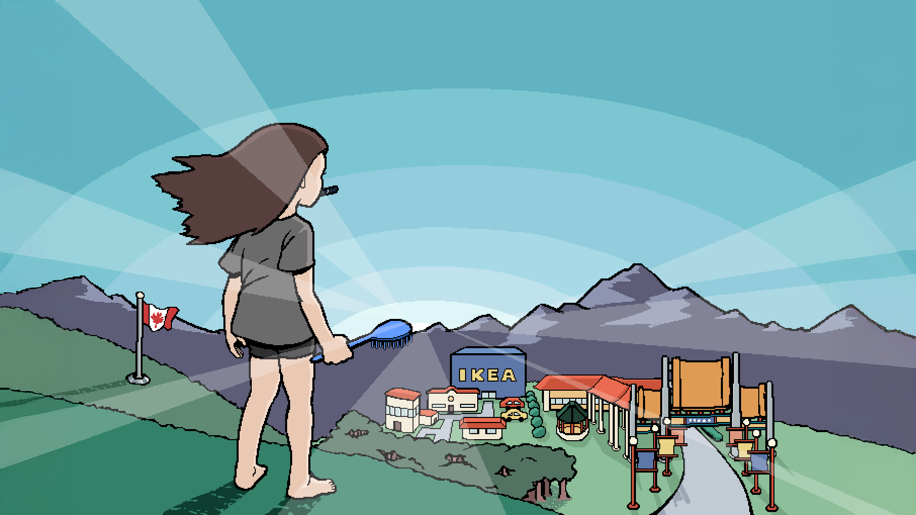 Exploring the outdoor world